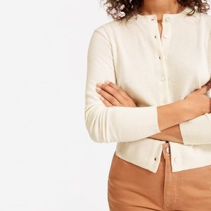 The Cashmere Crew Cardigan